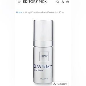 Obagi ELASTIderm Facial Serum, NWT, purchased 12/2025